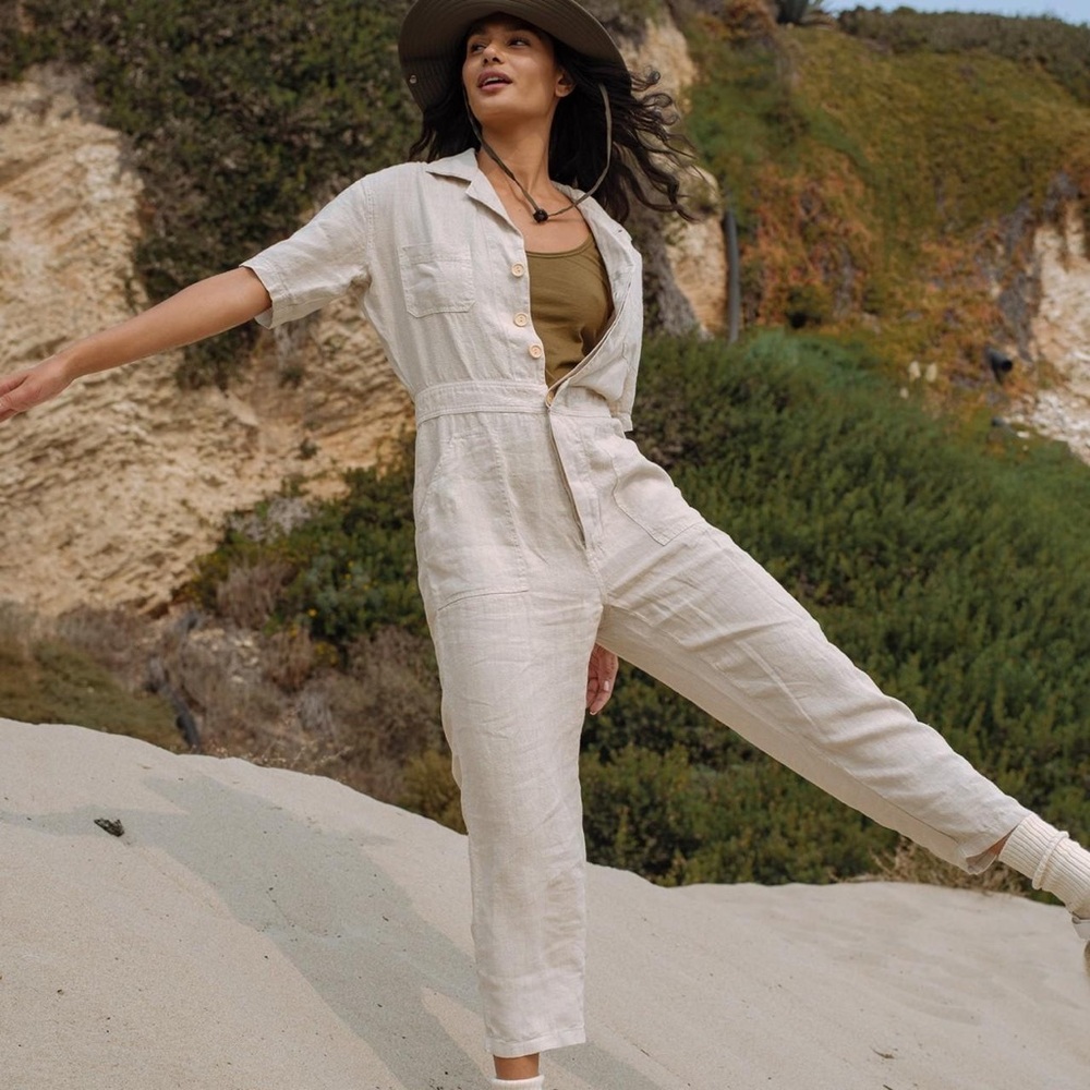 Mate the Label Linen Jumpsuit